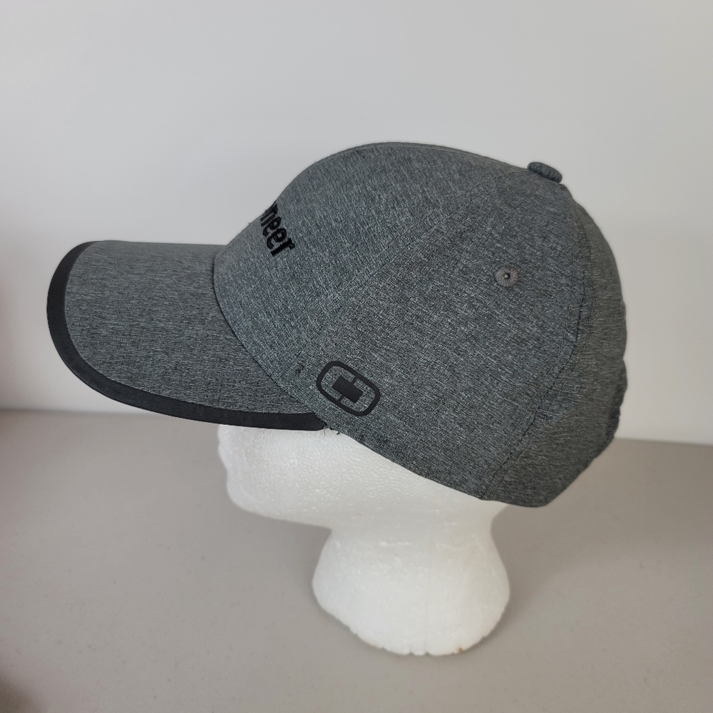 Ogio pioner unisex Hat one Size gray Ajustable Strap reflected - Picture 2 of 5